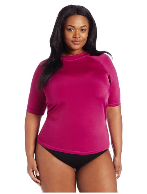 Kanu Surf Women's Plus-Size UPF 50+ Active Rashguard & Workout Top