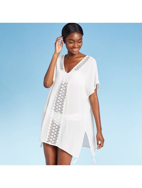 Women's Crochet Insert Cover Up Dress - Kona Sol