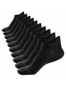 M&Z Mens Low Cut Ankle Non-slid Socks Cotton Mesh Top Fresh Ventilation Socks S/M/L