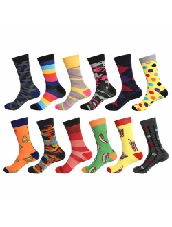 12 Pairs Men Dress Socks