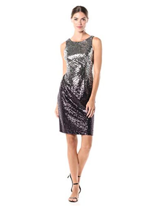 Calvin Klein Women's Sleeveless Sequin Sheath Dress