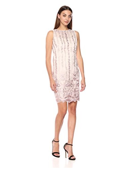 Calvin Klein Women's Sleeveless Sequin Sheath Dress