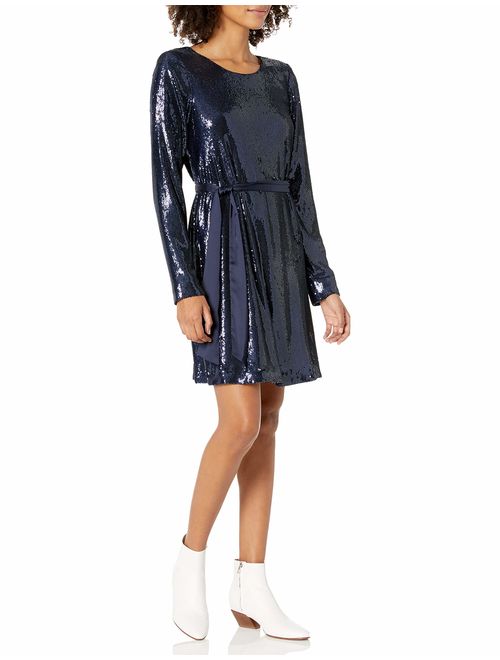 Brooks Ramy Brook Women's Hallie Long Sleeve Sequin Mini Dress