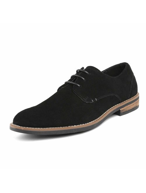 Bruno Marc Men's Urban Suede Leather Lace Up Oxfords Shoes