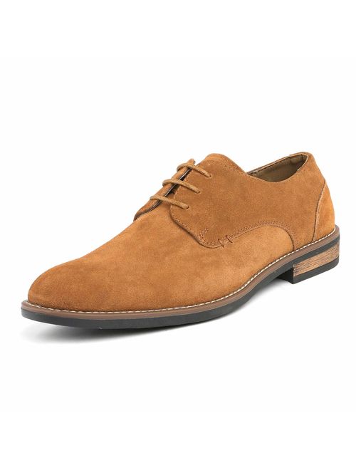 Bruno Marc Men's Urban Suede Leather Lace Up Oxfords Shoes