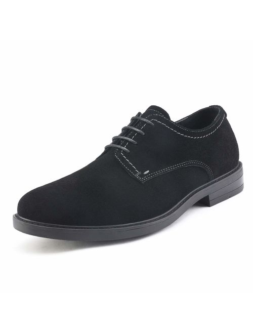 Bruno Marc Men's Urban Suede Leather Lace Up Oxfords Shoes