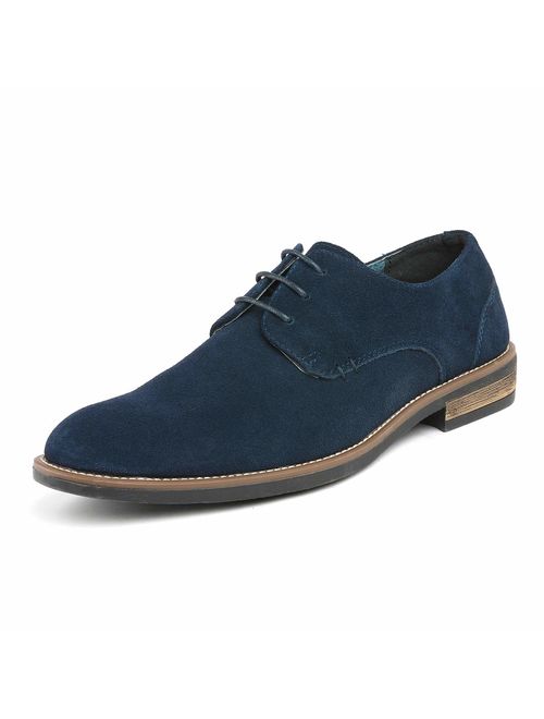 Bruno Marc Men's Urban Suede Leather Lace Up Oxfords Shoes