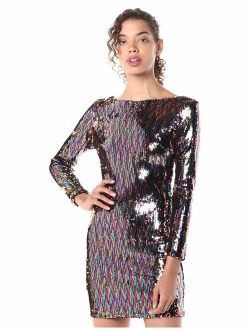 Dress the Population Women's Lola Sequin Dress