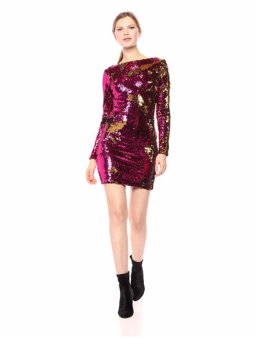 Dress the Population Women's Lola Sequin Dress