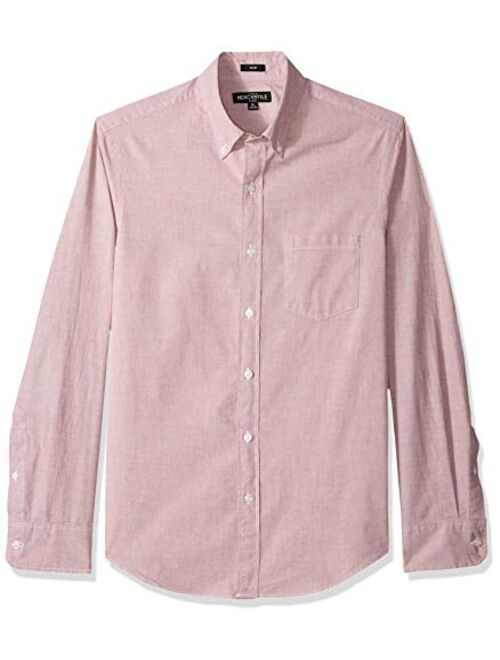 J.Crew Mercantile Men's Slim-fit Long-Sleeve Solid Shirt