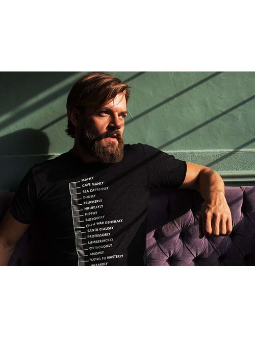 Gift for Bearded Men - Beard Scale Men's T-Shirt