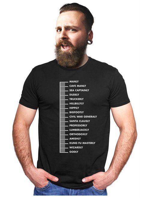 Gift for Bearded Men - Beard Scale Men's T-Shirt