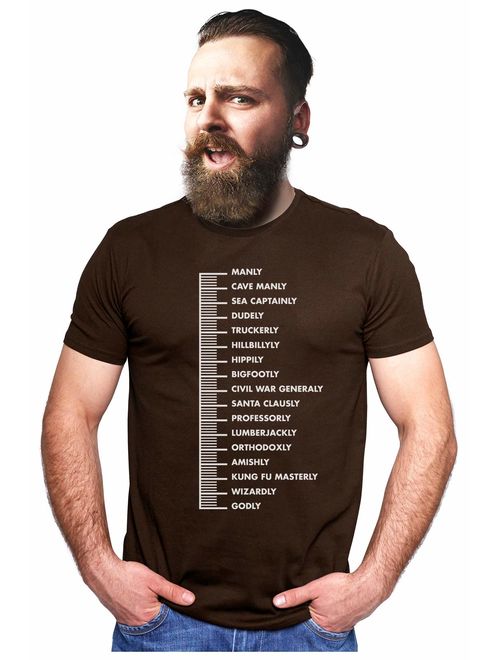 Gift for Bearded Men - Beard Scale Men's T-Shirt