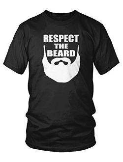 Amdesco Men's Respect The Beard T-Shirt