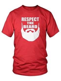 Amdesco Men's Respect The Beard T-Shirt