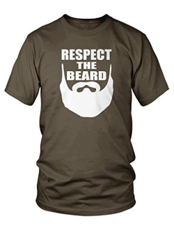 Amdesco Men's Respect The Beard T-Shirt