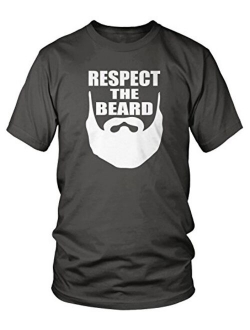 Amdesco Men's Respect The Beard T-Shirt