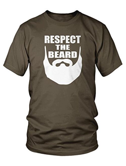 Amdesco Men's Respect The Beard T-Shirt