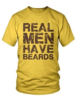 Amdesco Men's Real Men Have Beards T-Shirt