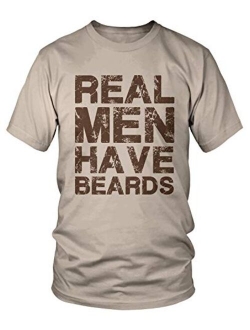 Amdesco Men's Real Men Have Beards T-Shirt