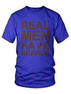 Amdesco Men's Real Men Have Beards T-Shirt