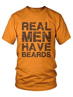 Amdesco Men's Real Men Have Beards T-Shirt