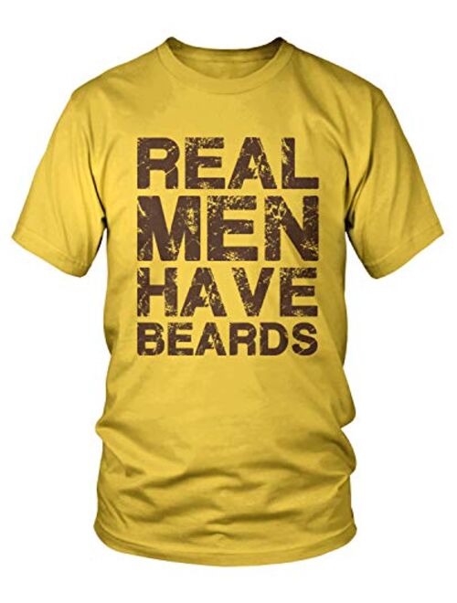 Amdesco Men's Real Men Have Beards T-Shirt