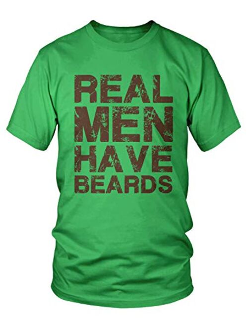 Amdesco Men's Real Men Have Beards T-Shirt