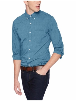 J.Crew Mercantile Men's Slim-fit Long Sleeve Textured Shirt