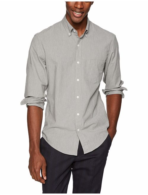 J.Crew Mercantile Men's Slim-fit Long Sleeve Textured Shirt