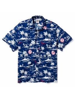 Reyn Spooner Men's New York Yankees MLB Classic Fit Hawaiian Shirt