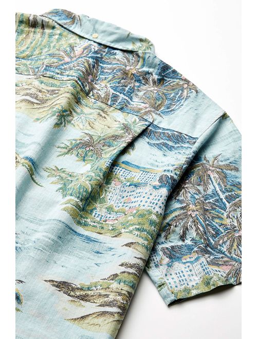 Reyn Spooner Men's Weekend Washed Tailored Fit Hawaiian Shirt