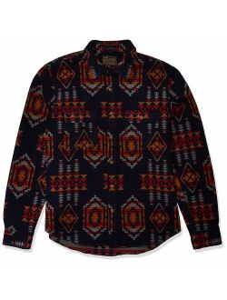 Men's Long Sleeve Button Up Printed Humbolt Workwear Shirt