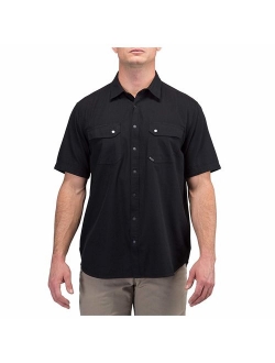 5.11 Tactical Men's Cotton Fabric Herringbone Short Sleeve Button-Up Shirt,Style 71375