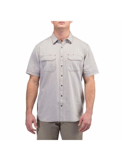 5.11 Tactical Men's Cotton Fabric Herringbone Short Sleeve Button-Up Shirt,Style 71375