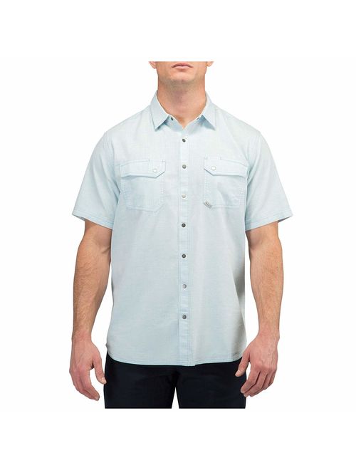 5.11 Tactical Men's Cotton Fabric Herringbone Short Sleeve Button-Up Shirt,Style 71375