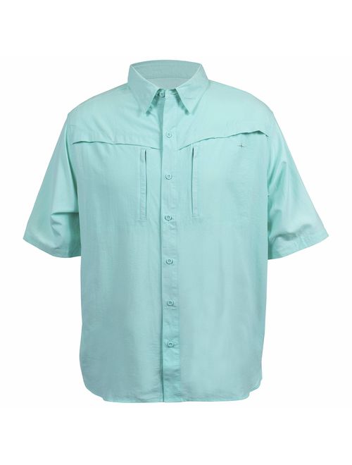 HABIT Men's Short Sleeve Travel Shirt