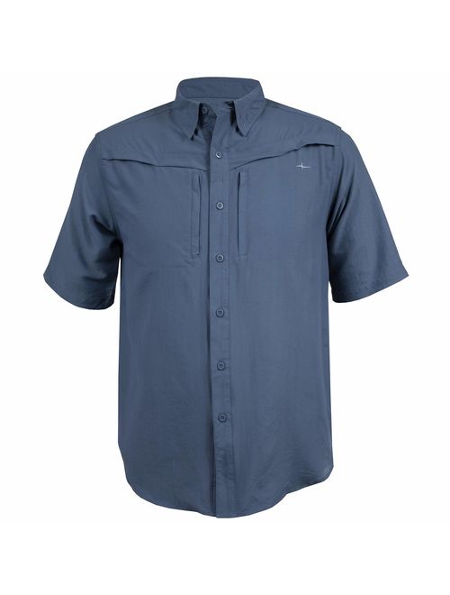 HABIT Men's Short Sleeve Travel Shirt