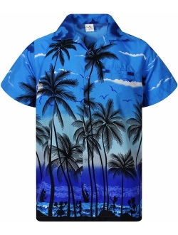 Hawaiian Shirt for Men Funky Casual Button Down Very Loud Shortsleeve Unisex Beach