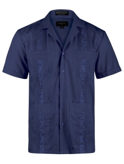 Ward St Men's Short Sleeve Cuban Guayabera