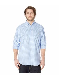 Men's Big and Tall Men's Classic Fit Button Down Shirt Long Sleeve