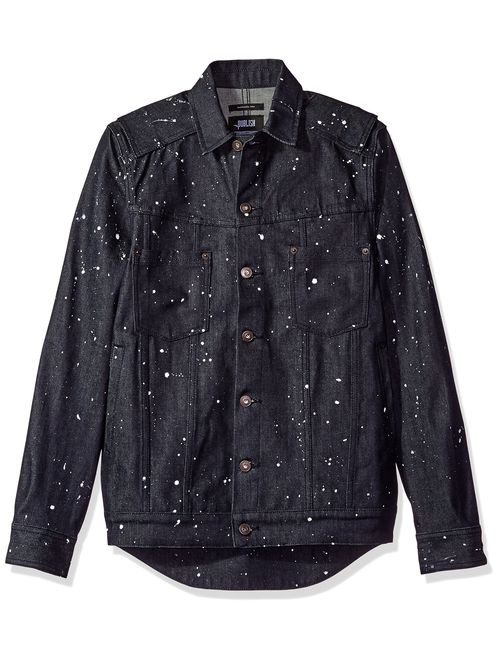 Publish Brand INC. Men's Koby Paint Splattered Button Down Shirt