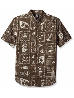 Reyn Spooner Men's Stories from The East Spooner Kloth Tailored Hawaiian Shirt