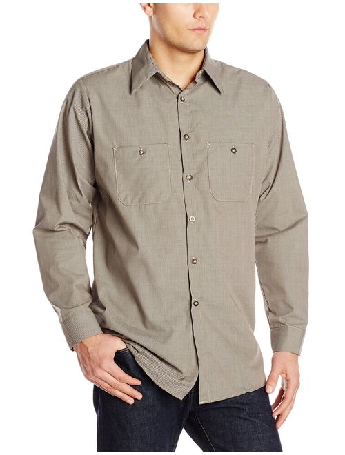 Red Kap Men's RK Micro Check Uniform Shirt