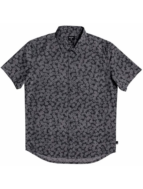 Quiksilver Men's Dots Flower Short Sleeve Woven