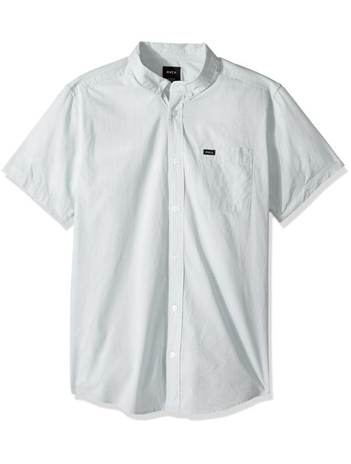 RVCA Men's That'll Do Micro Short Sleeve Shirt