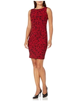 Women's Petite Starburst Shift Dress