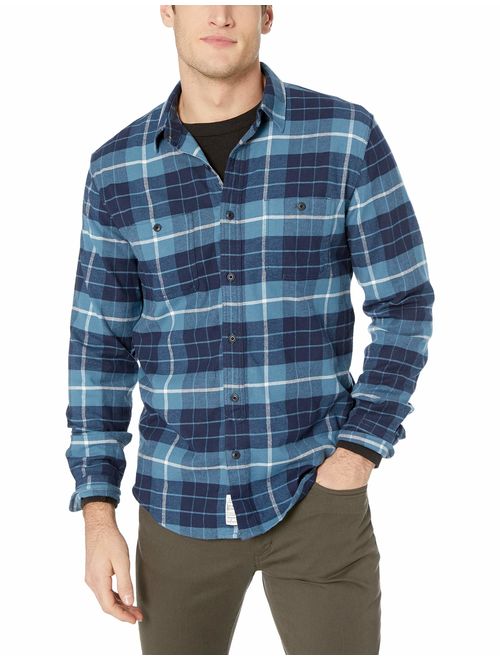 Lucky Brand Men's Long Sleeve Button Up Mason Workwear Shirt