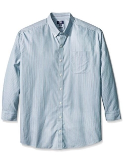 Men's Big and Tall Long Sleeve Camano Wrinkle Free Check, Granada, X-Large/Tall