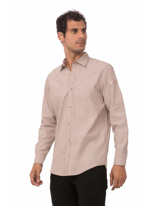 Chef Works Men's Chambray Shirt